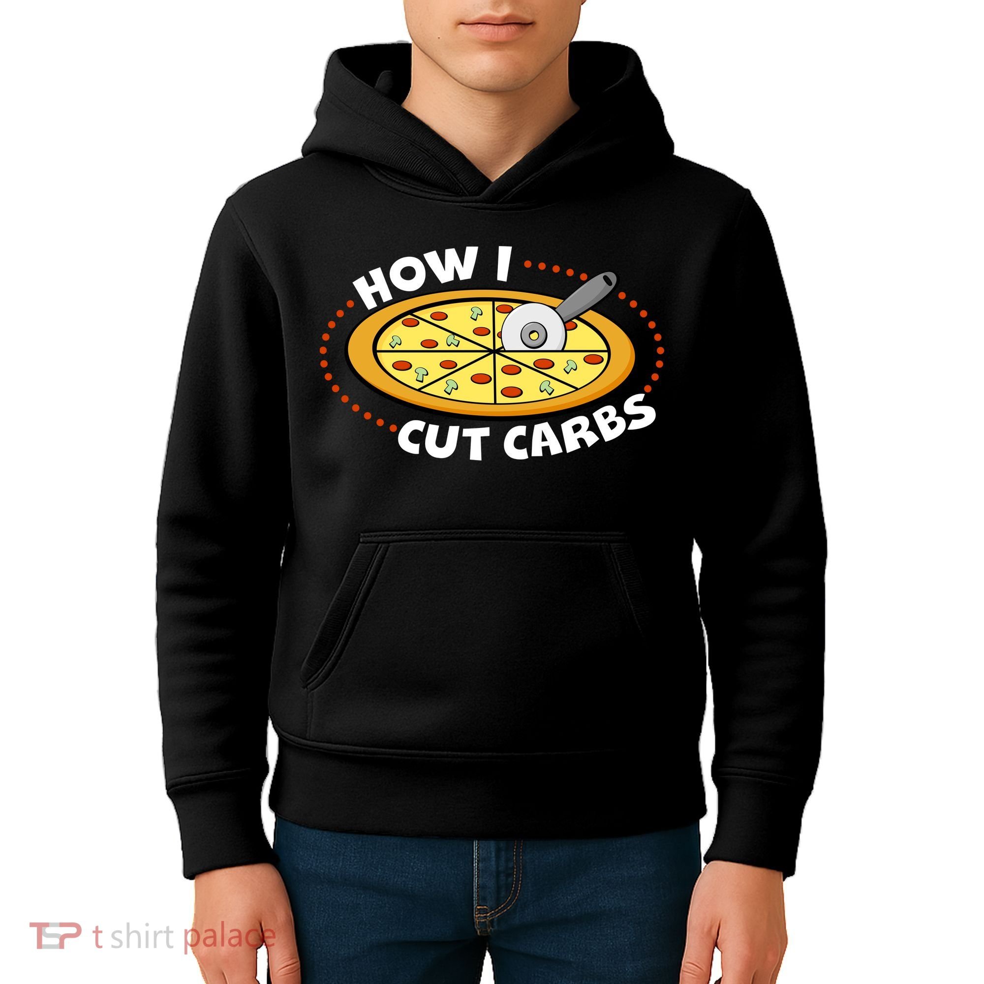 How I Cute Carbs Kids Hoodie