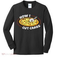 How I Cute Carbs Kids Long Sleeve Shirt thumb 0