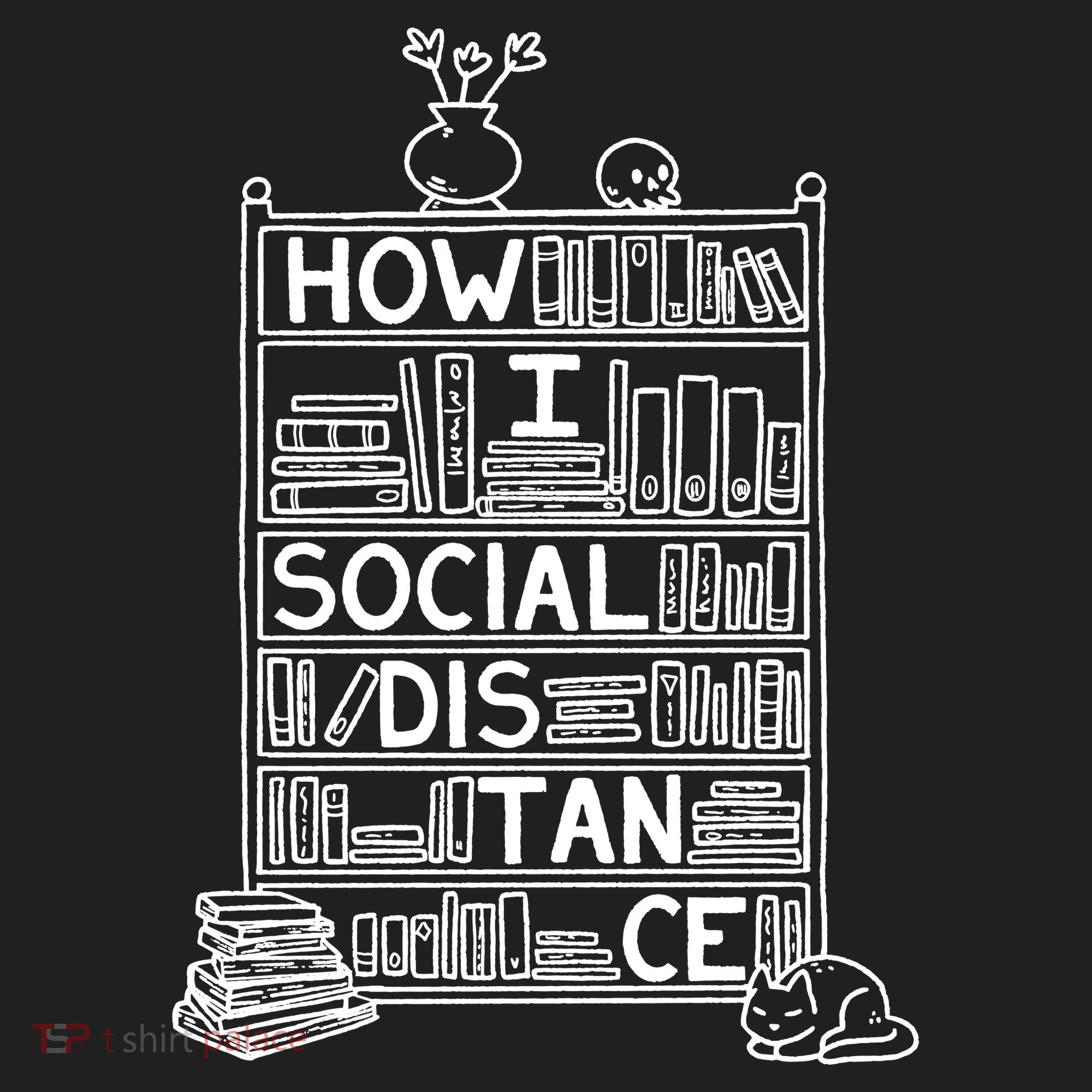 How I Social Distance Book Lover Hat