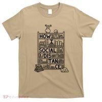 How I Social Distance Book Lover T-Shirt thumb 0