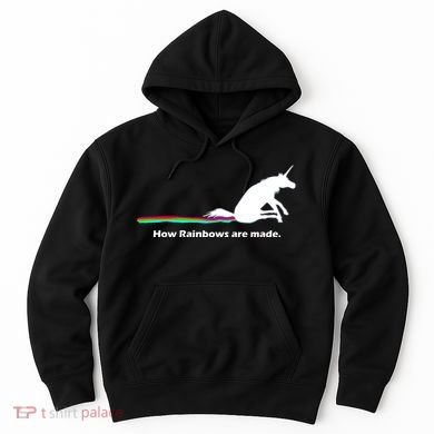 How Rainbows Are Made Unicorn Hoodie
