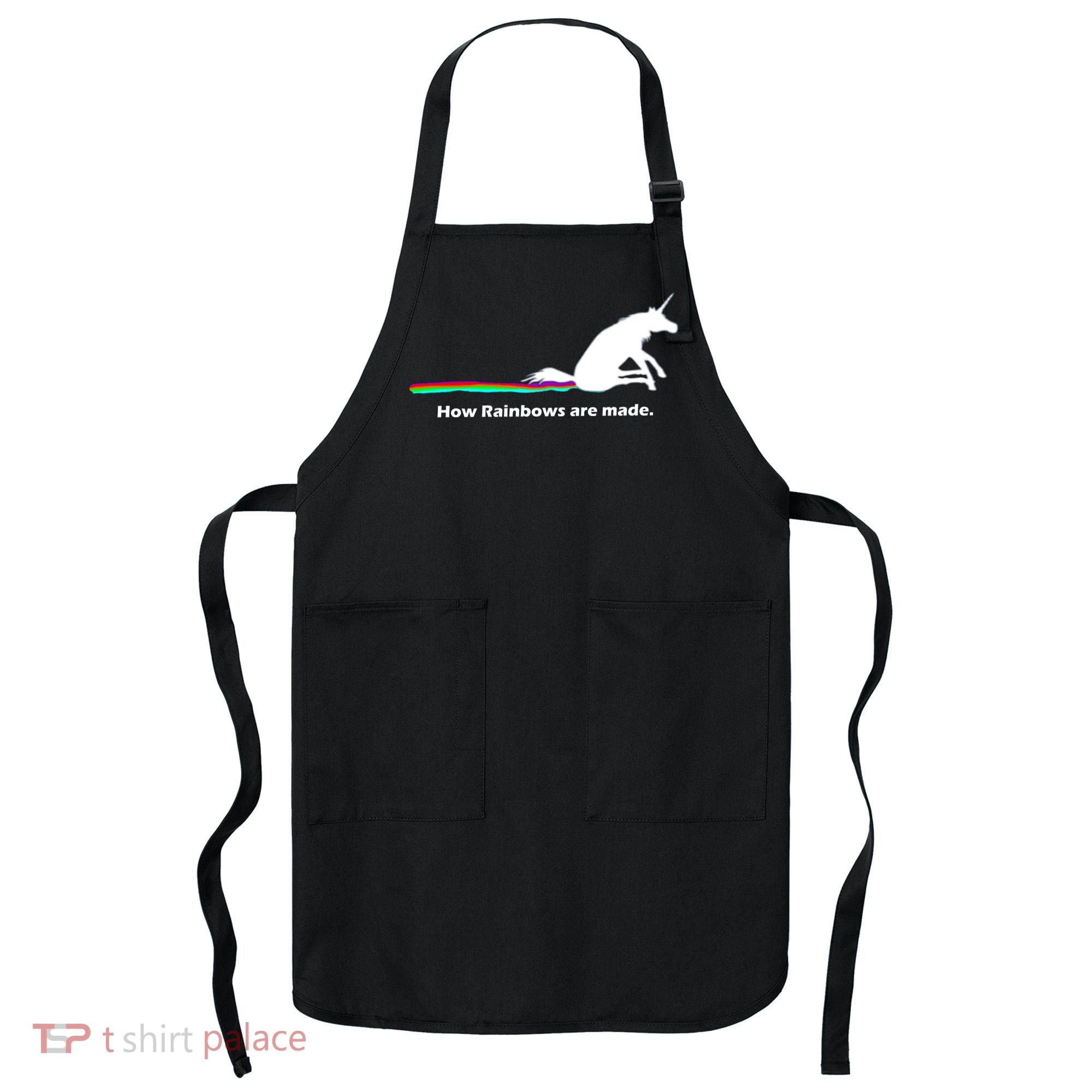 How Rainbows Are Made Unicorn Apron