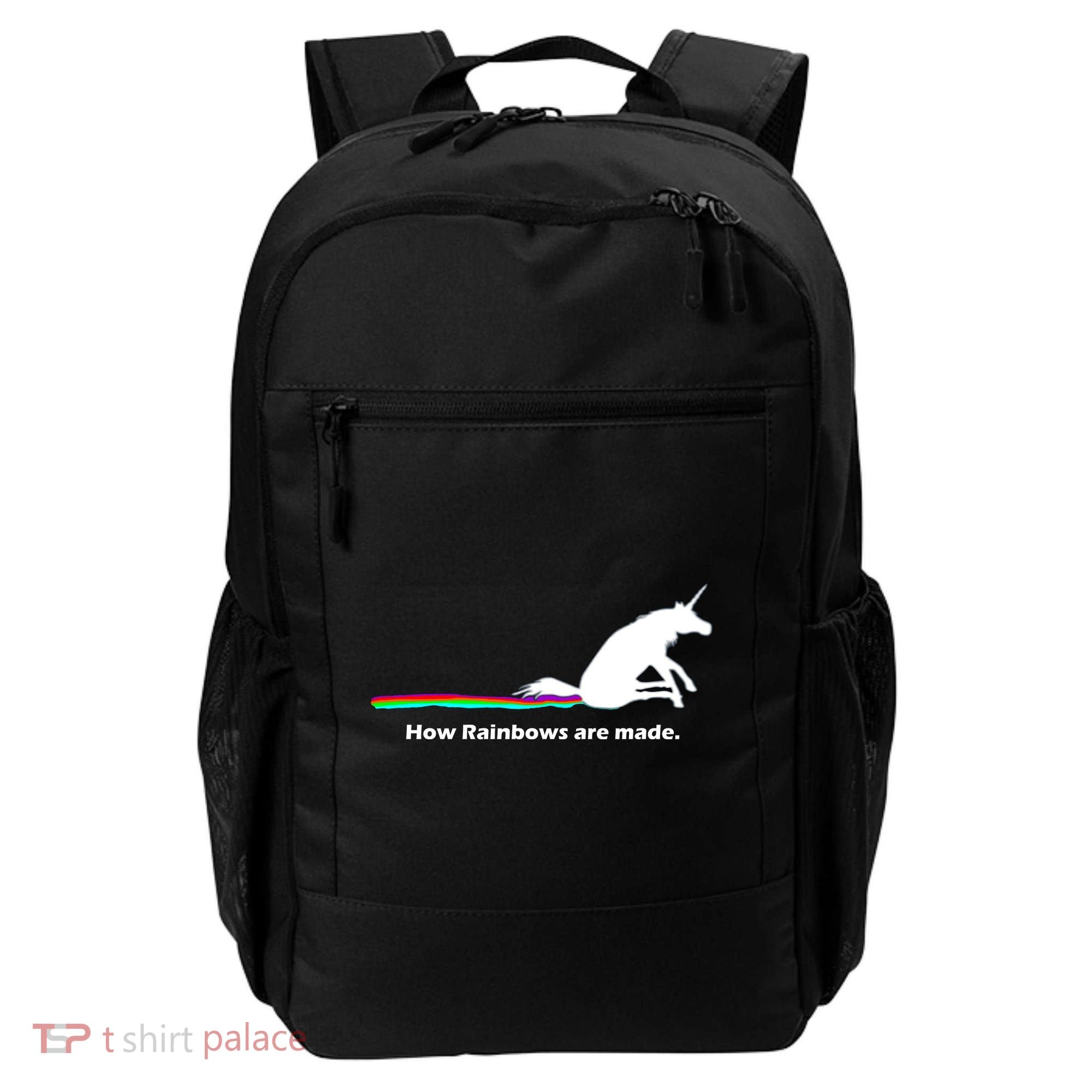 How Rainbows Are Made Unicorn Backpack
