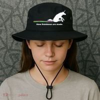 How Rainbows Are Made Unicorn Bucket Hat thumb 3