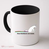 How Rainbows Are Made Unicorn Coffee Mug thumb 0