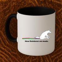 How Rainbows Are Made Unicorn Coffee Mug thumb 2