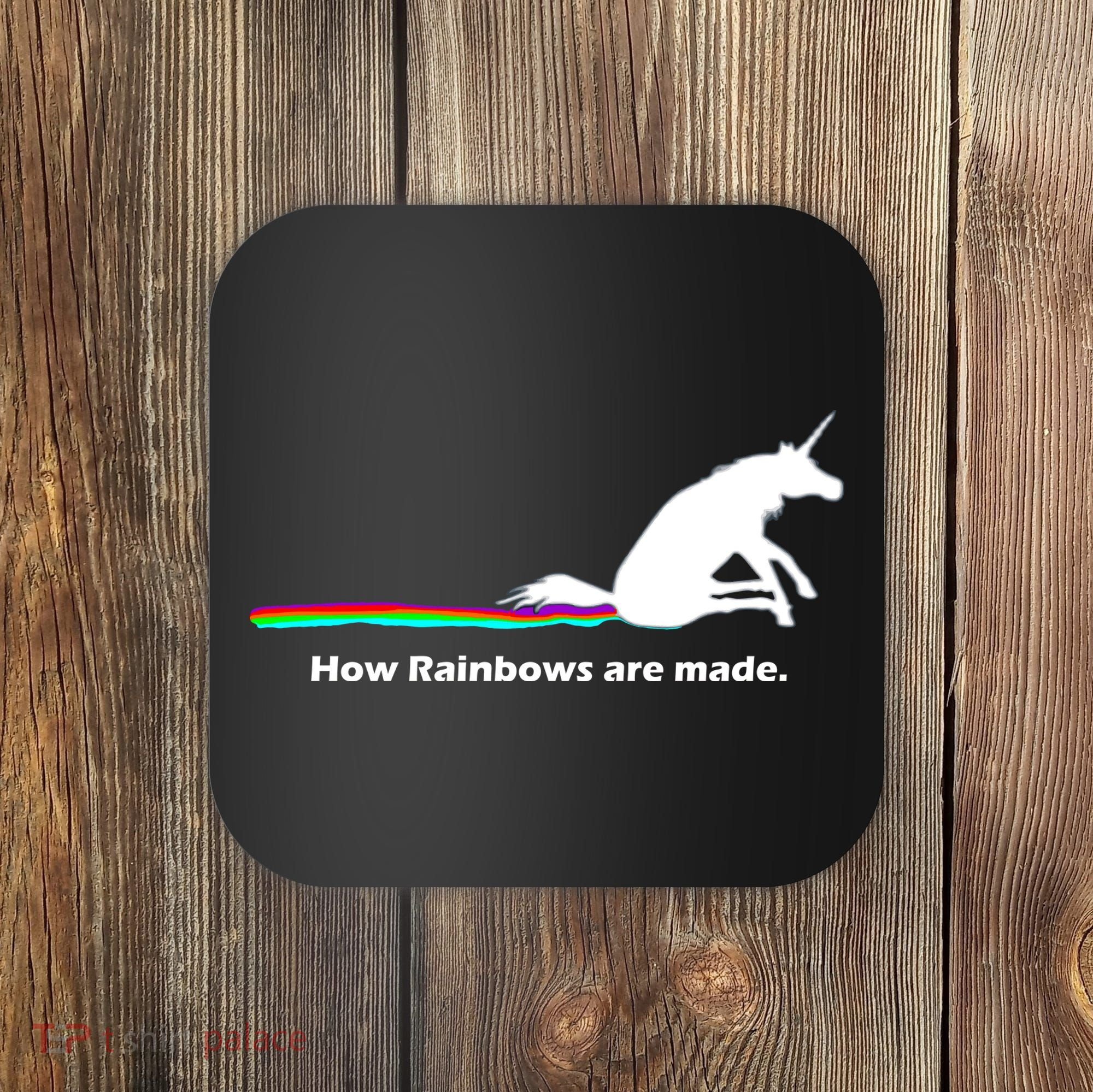 How Rainbows Are Made Unicorn Coaster