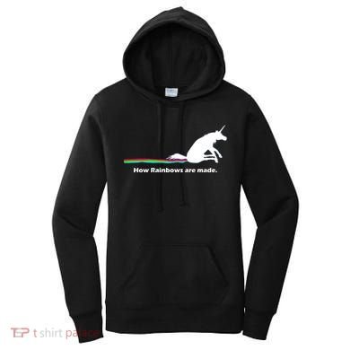 How Rainbows Are Made Unicorn Women's Hoodie