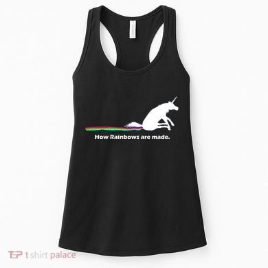 How Rainbows Are Made Unicorn Women's Tank Top