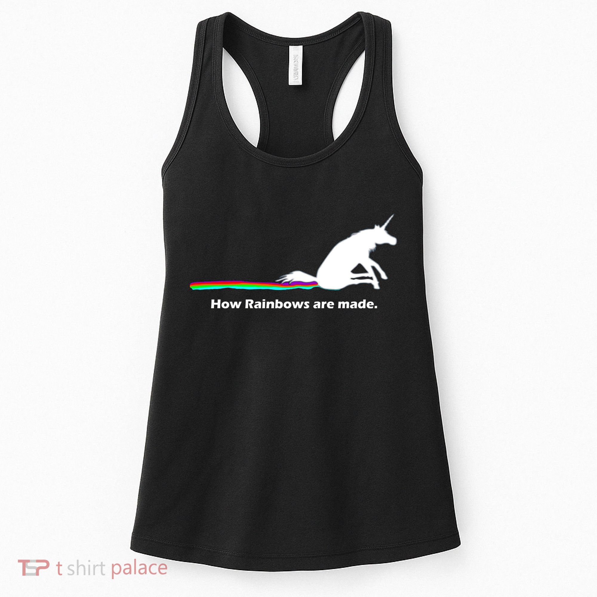 How Rainbows Are Made Unicorn Women's Tank Top