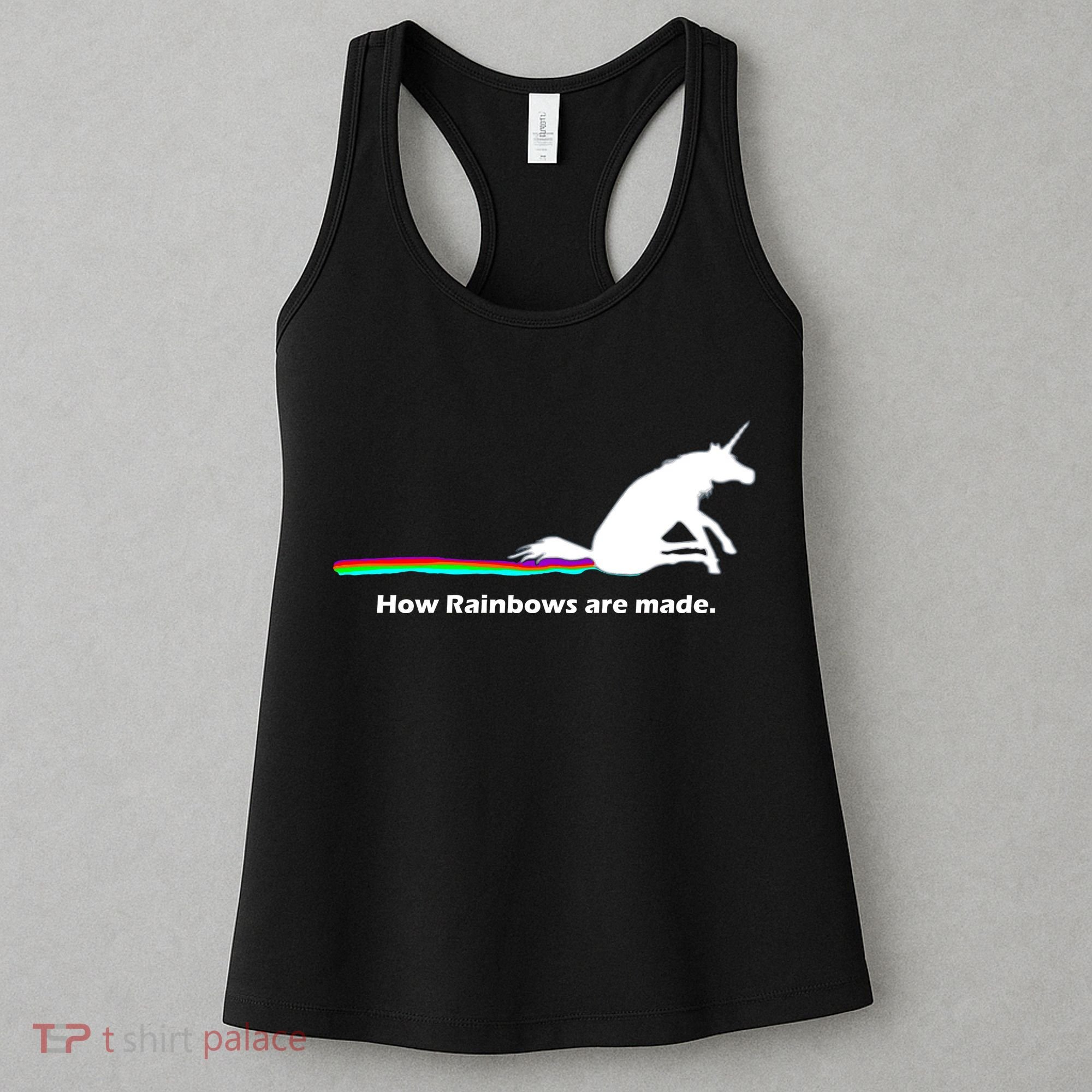 How Rainbows Are Made Unicorn Women's Tank Top