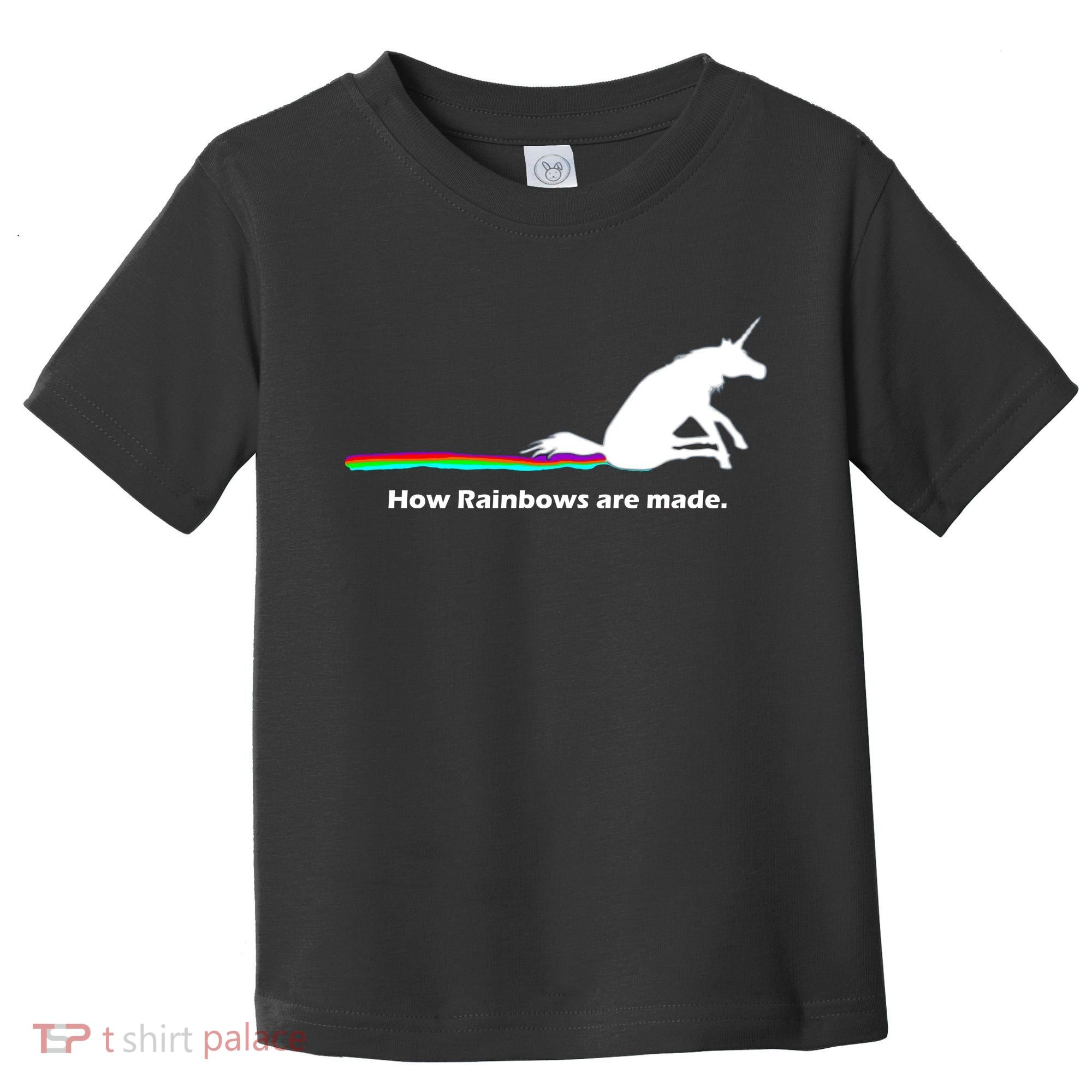 How Rainbows Are Made Unicorn Toddler T-Shirt