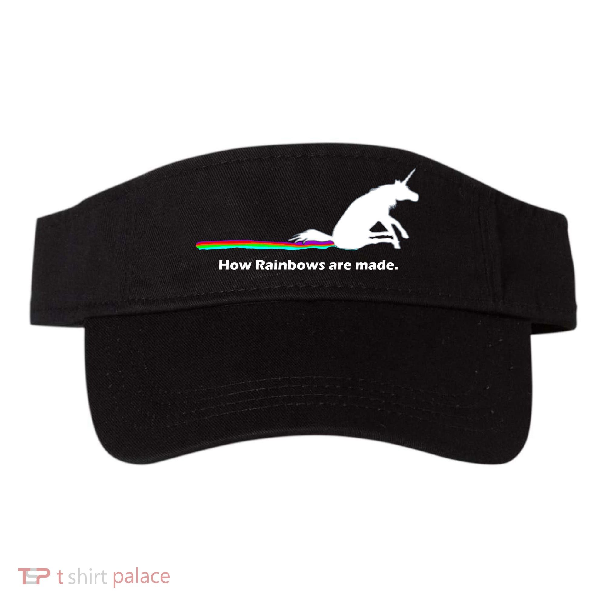 How Rainbows Are Made Unicorn Visor