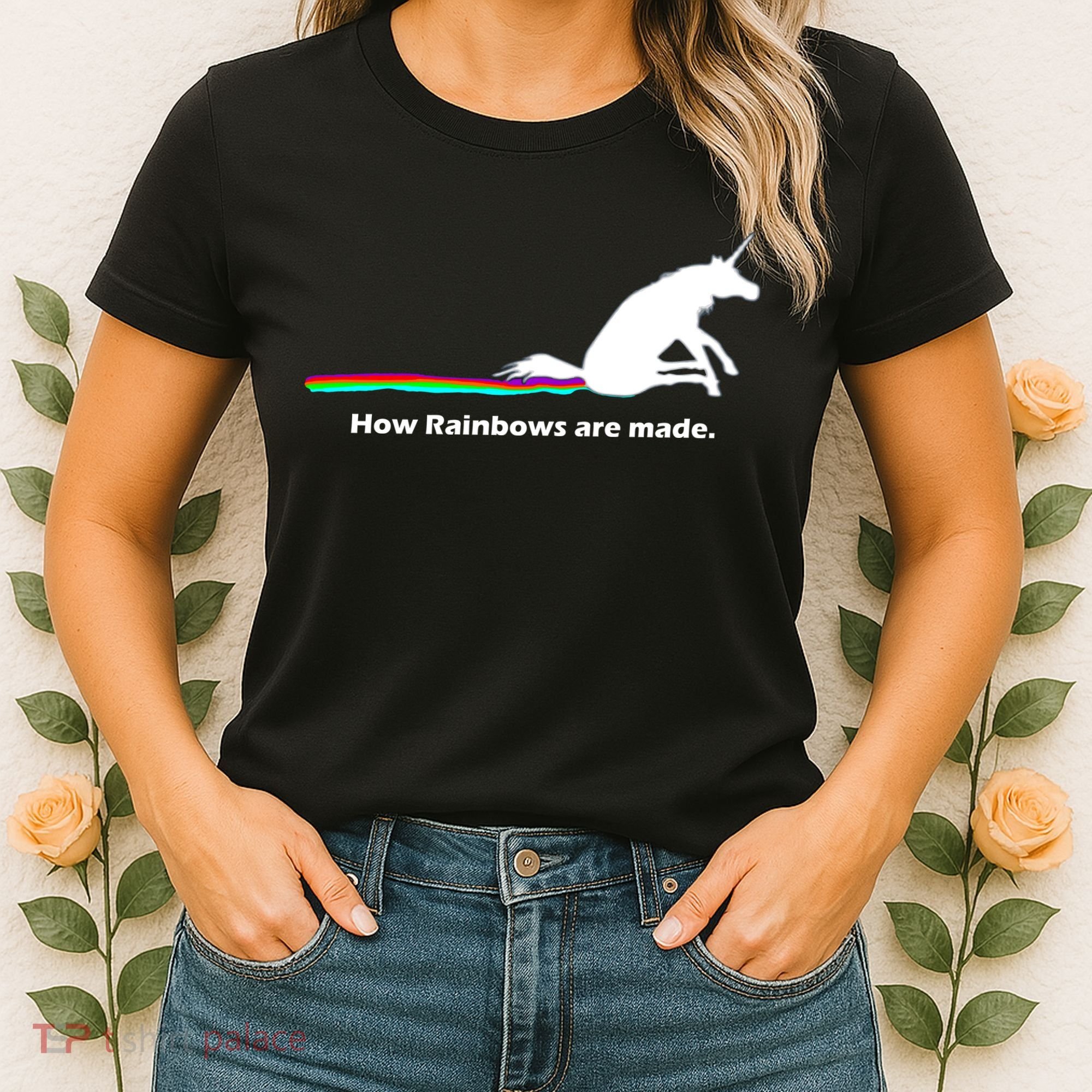 How Rainbows Are Made Unicorn Women's T-Shirt