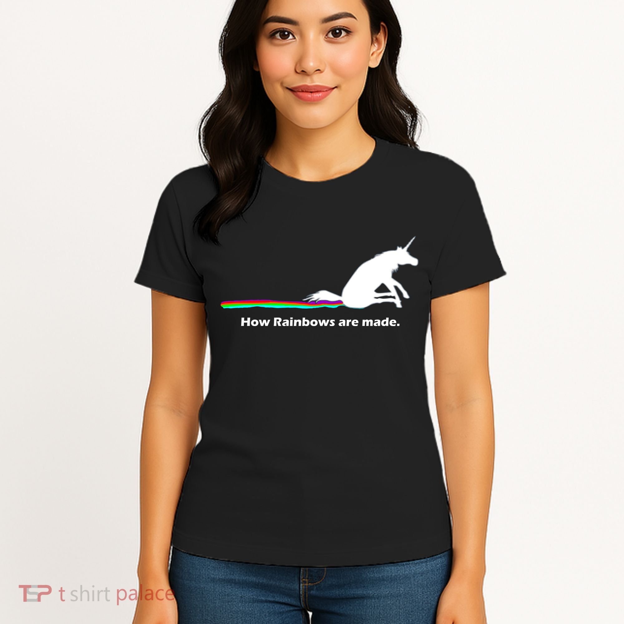 How Rainbows Are Made Unicorn Women's T-Shirt