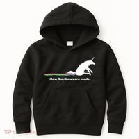 How Rainbows Are Made Unicorn Kids Hoodie thumb 0