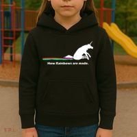 How Rainbows Are Made Unicorn Kids Hoodie thumb 3