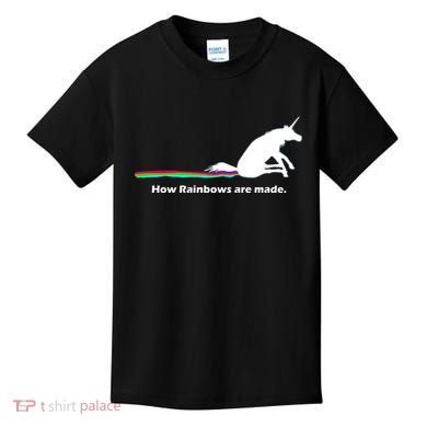 How Rainbows Are Made Unicorn Kids T-Shirt