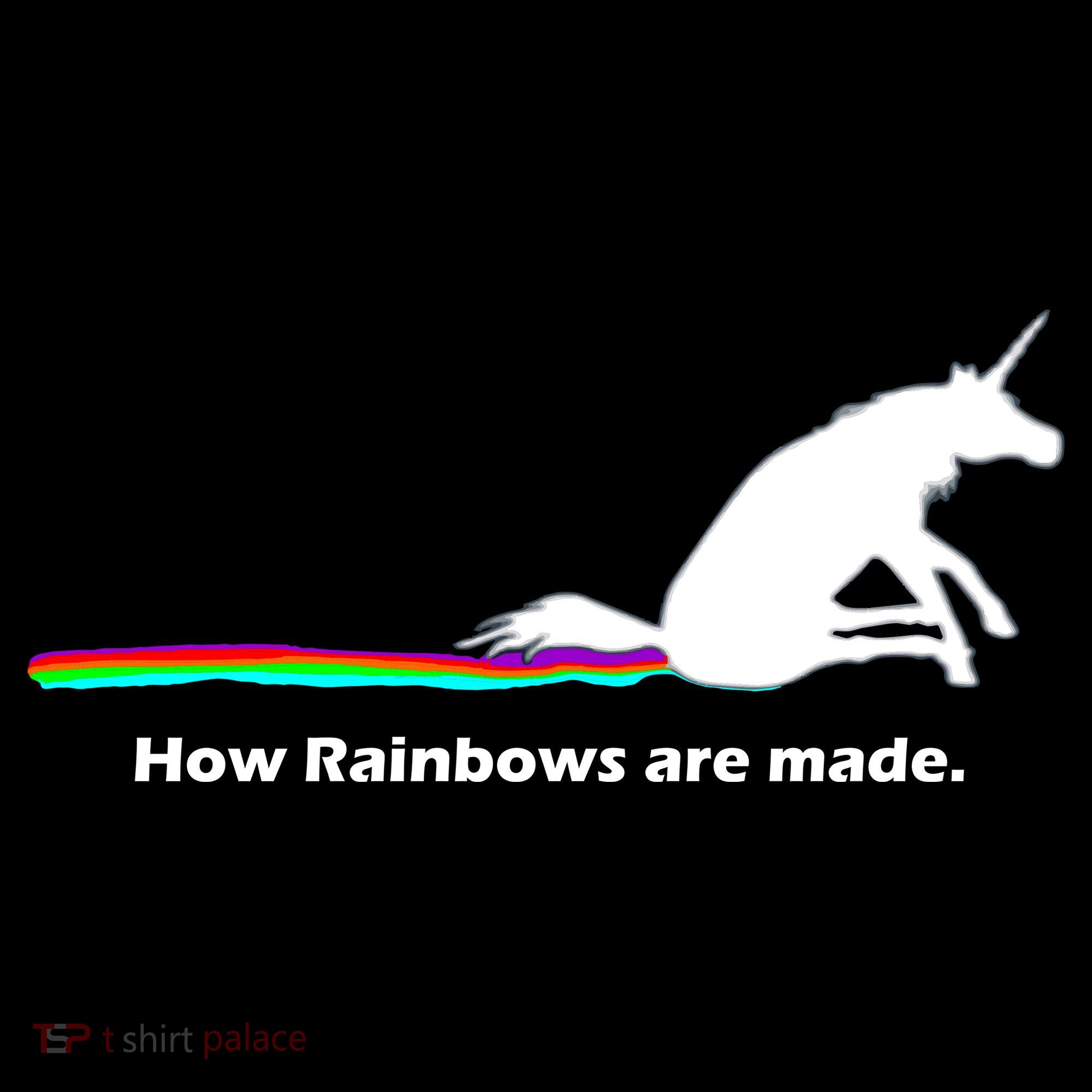 How Rainbows Are Made Unicorn Kids T-Shirt