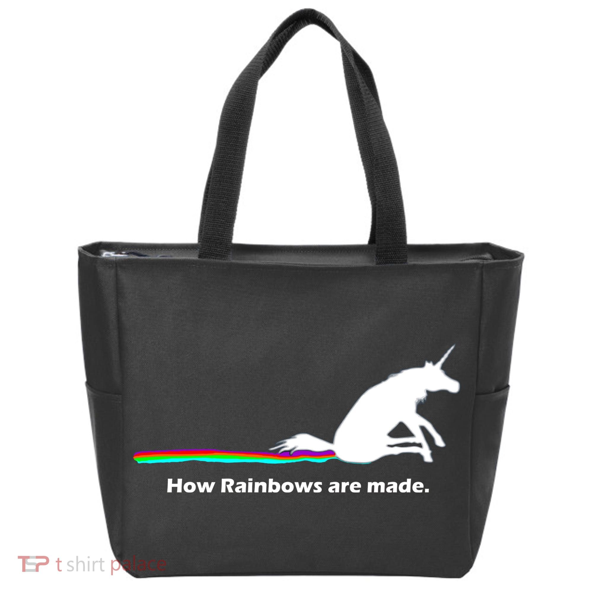 How Rainbows Are Made Unicorn Tote Bag