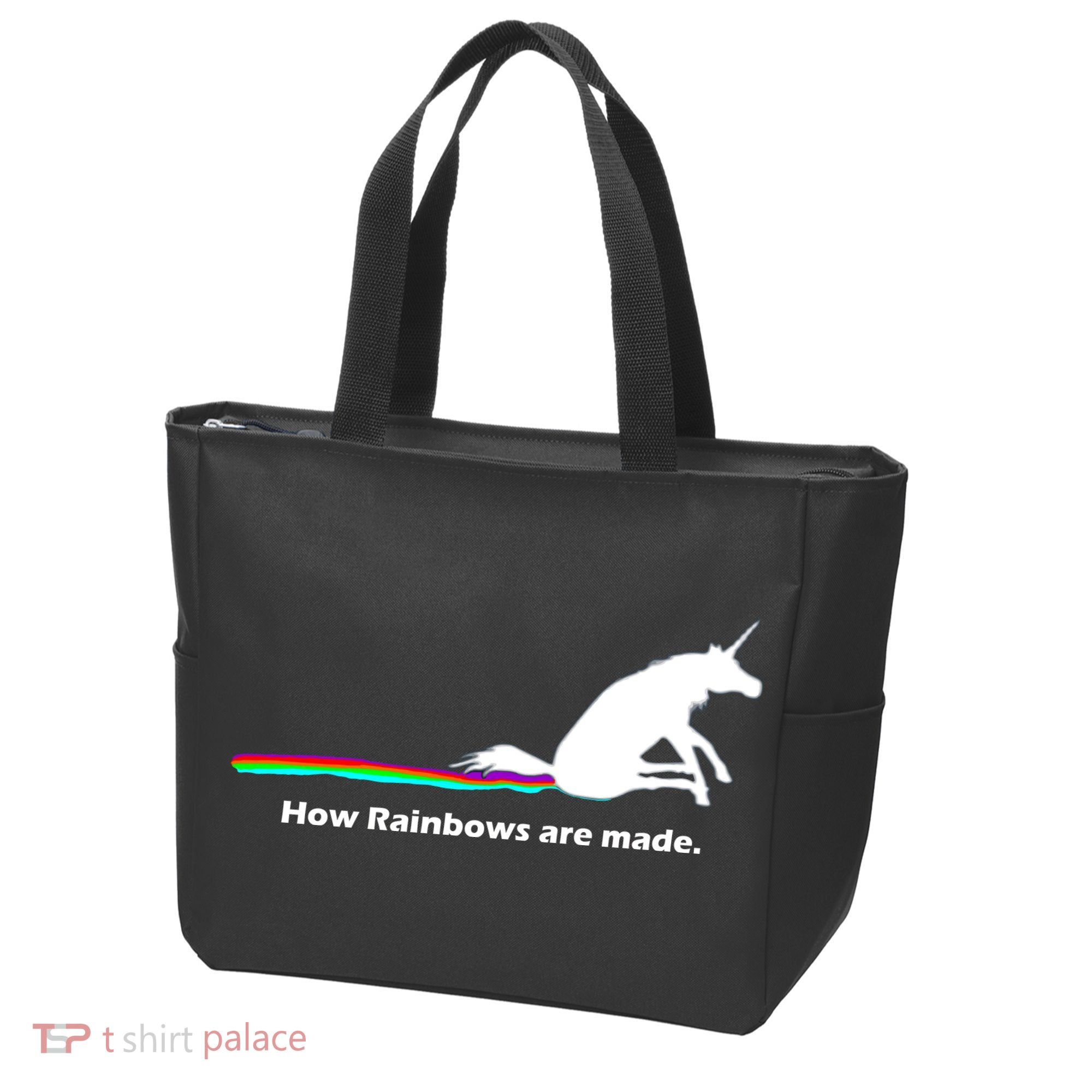 How Rainbows Are Made Unicorn Tote Bag