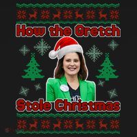 How The Gretch Stole Christmas Ugly Christmas Sweater Button thumb 1