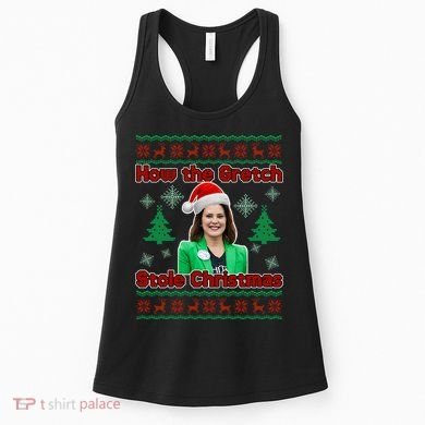 How The Gretch Stole Christmas Ugly Christmas Sweater Women's Tank Top
