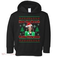 How The Gretch Stole Christmas Ugly Christmas Sweater Toddler Hoodie thumb 0