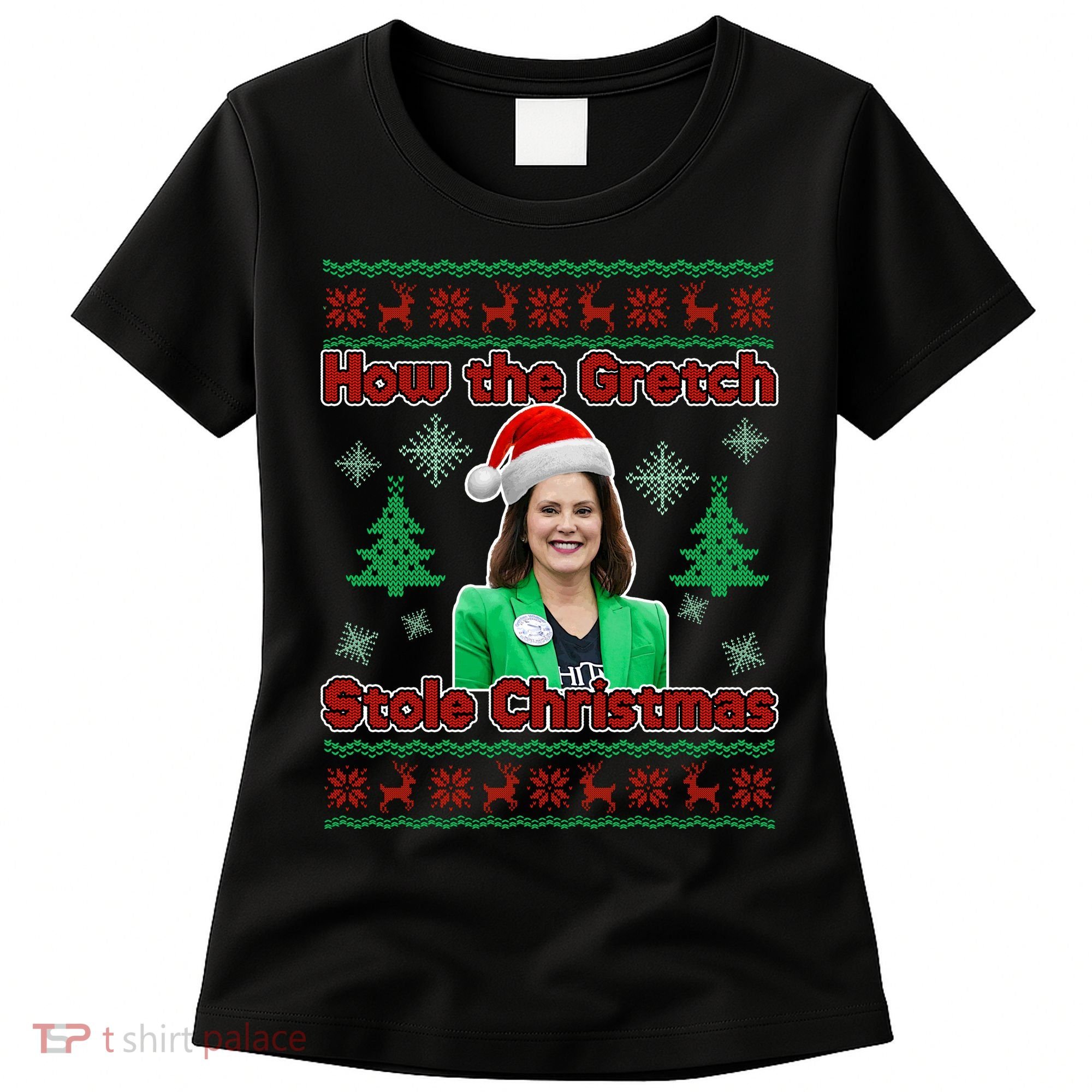How The Gretch Stole Christmas Ugly Christmas Sweater Women's T-Shirt