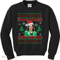 How The Gretch Stole Christmas Ugly Christmas Sweater Kids Sweatshirt thumb 0