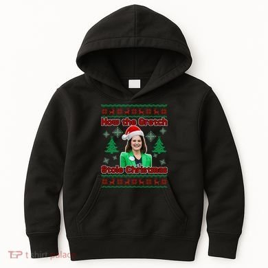 How The Gretch Stole Christmas Ugly Christmas Sweater Kids Hoodie