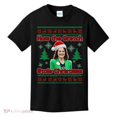 How The Gretch Stole Christmas Ugly Christmas Sweater Kids T-Shirt