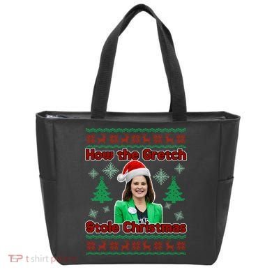 How The Gretch Stole Christmas Ugly Christmas Sweater Tote Bag