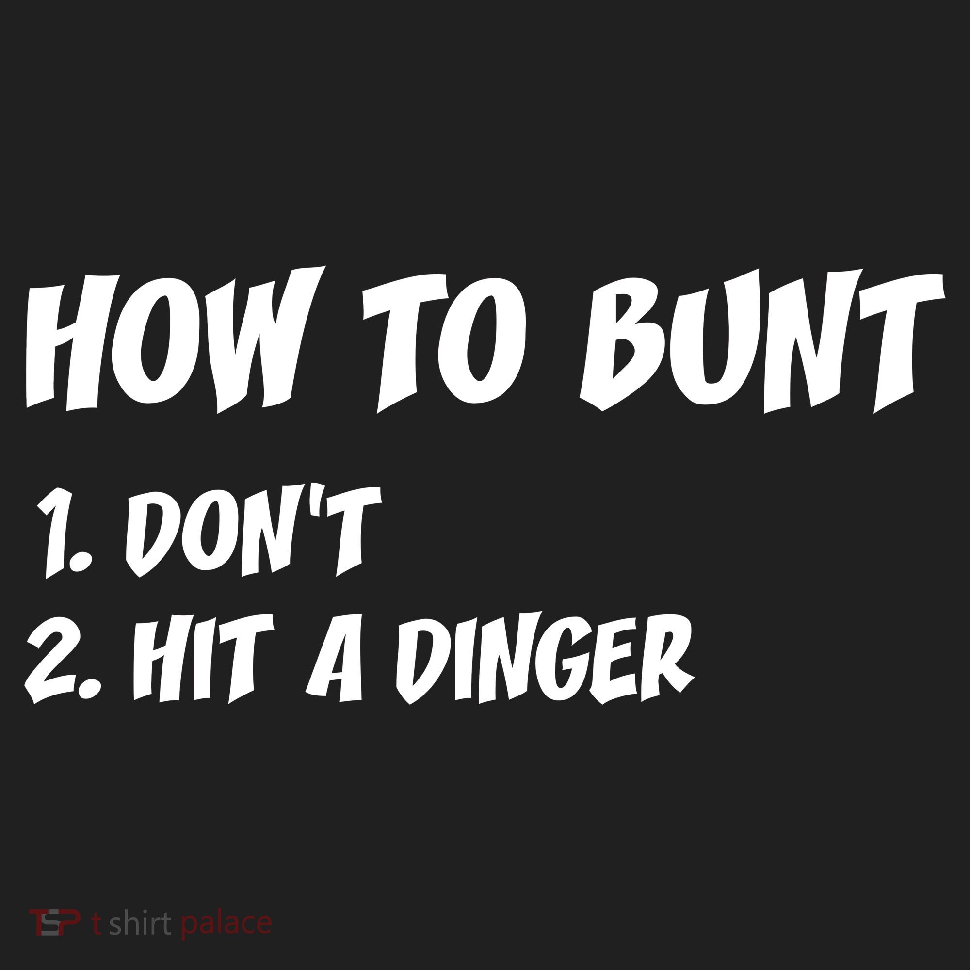 How To Bunt Don't Hit A Dinger Golf Towel