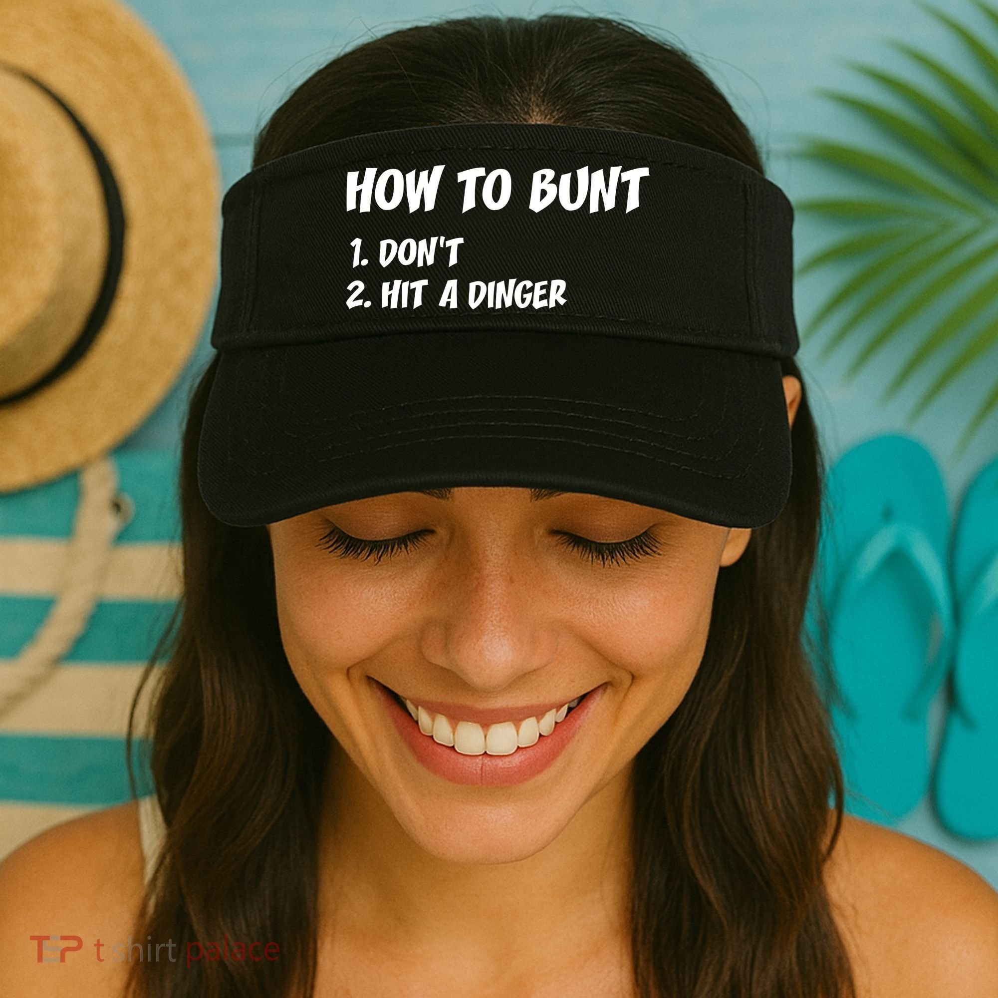 How To Bunt Don't Hit A Dinger Visor