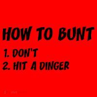 How To Bunt Don't Hit A Dinger Santa Hat thumb 1