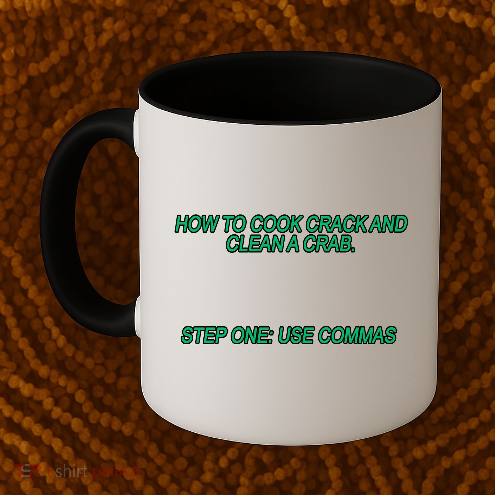 How To Cook Crack And Clean A Crab Use Commas Coffee Mug