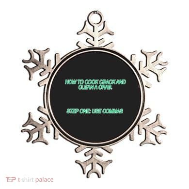 How To Cook Crack And Clean A Crab Use Commas Ornament