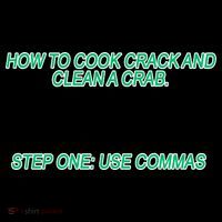 How To Cook Crack And Clean A Crab Use Commas Ornament thumb 1