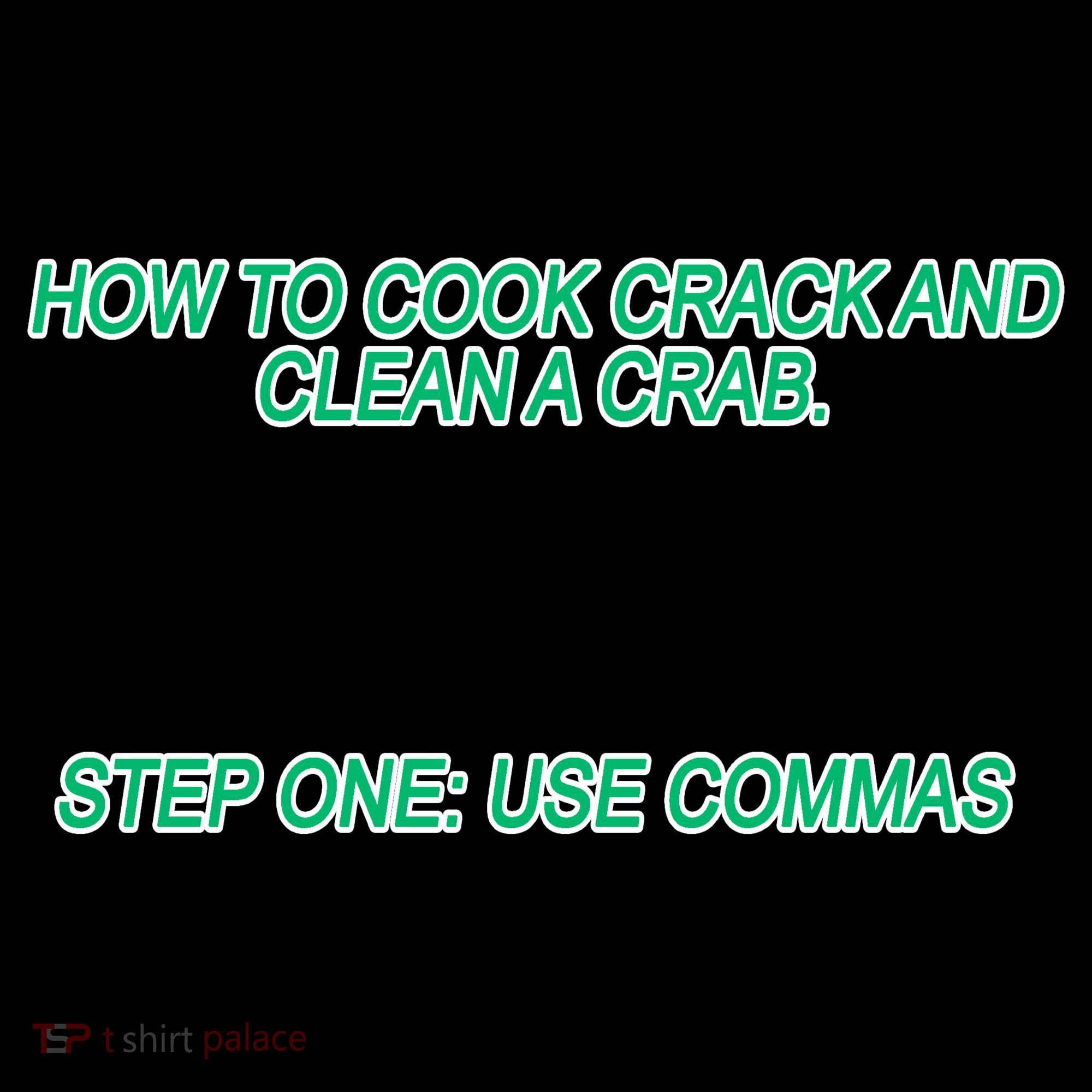 How To Cook Crack And Clean A Crab Use Commas Ornament