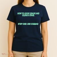 How To Cook Crack And Clean A Crab Use Commas T-Shirt thumb 4