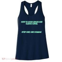 How To Cook Crack And Clean A Crab Use Commas Women's Tank Top thumb 0
