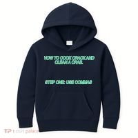 How To Cook Crack And Clean A Crab Use Commas Kids Hoodie thumb 0