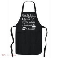 How To Golf Funny Apron thumb 0