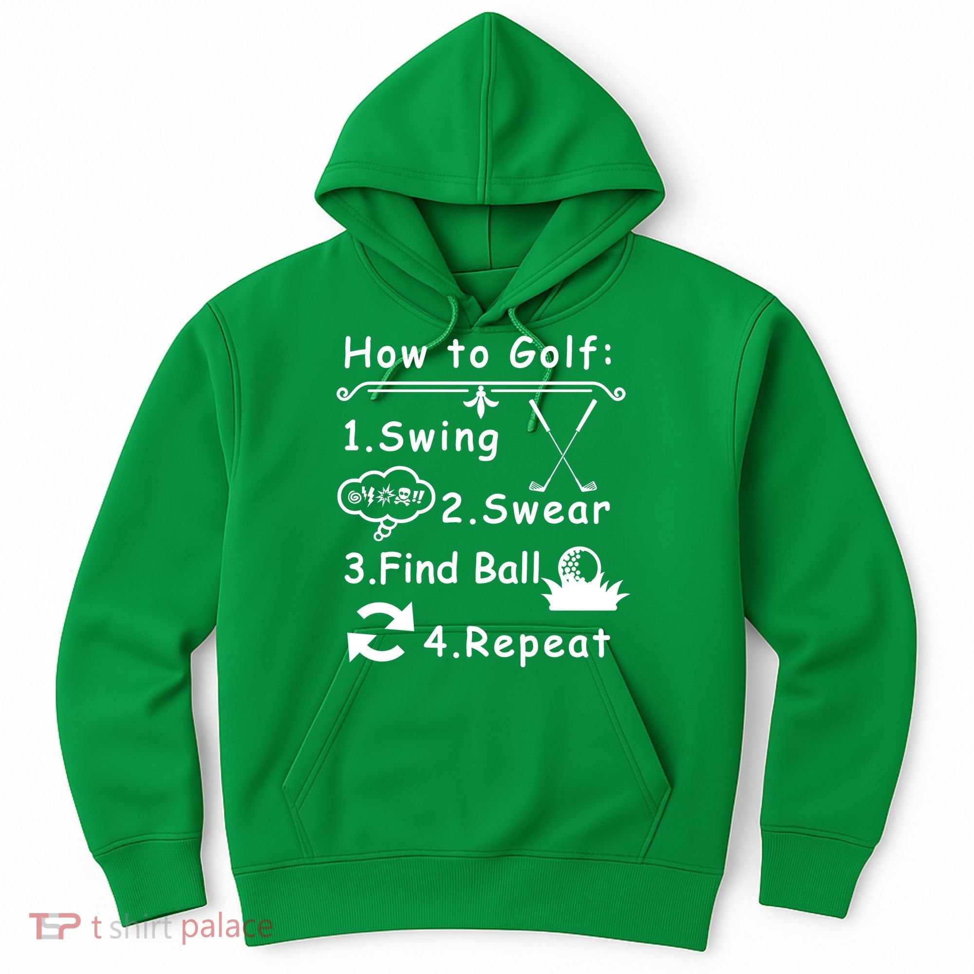 How To Golf Funny Hoodie