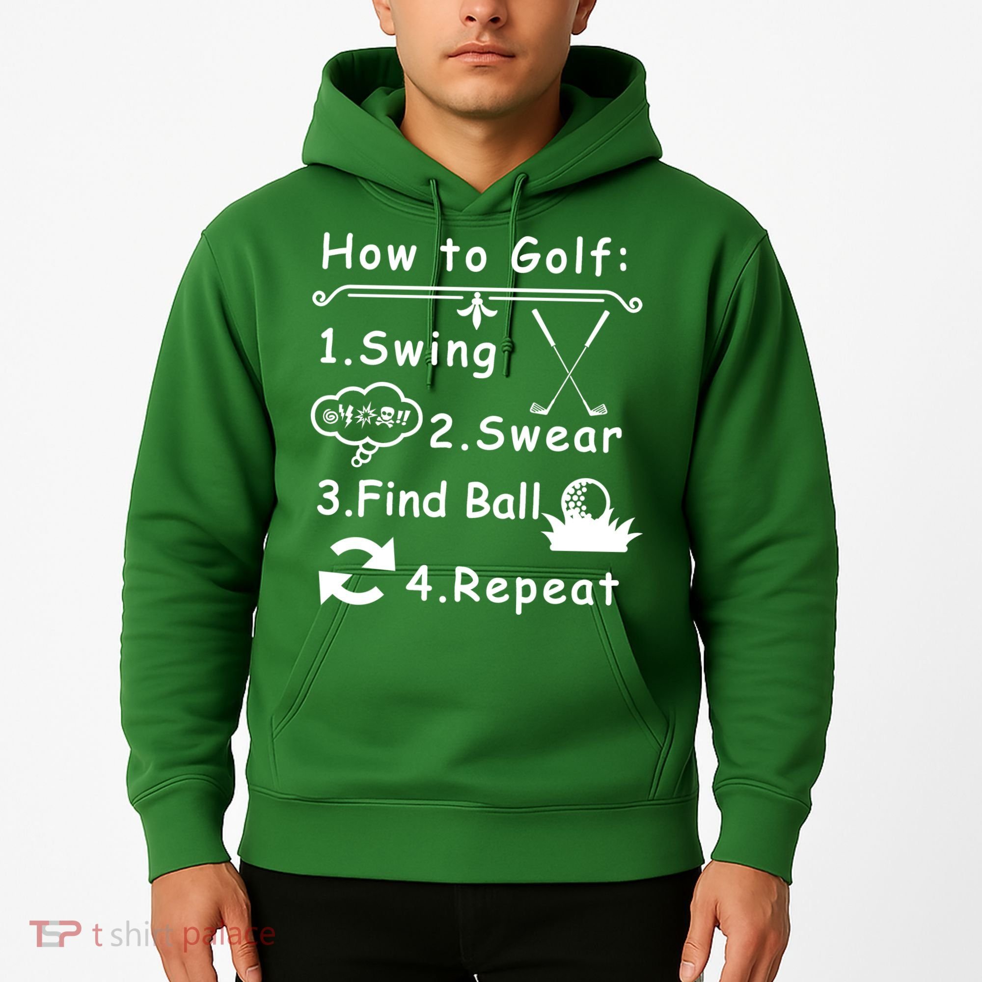 How To Golf Funny Hoodie