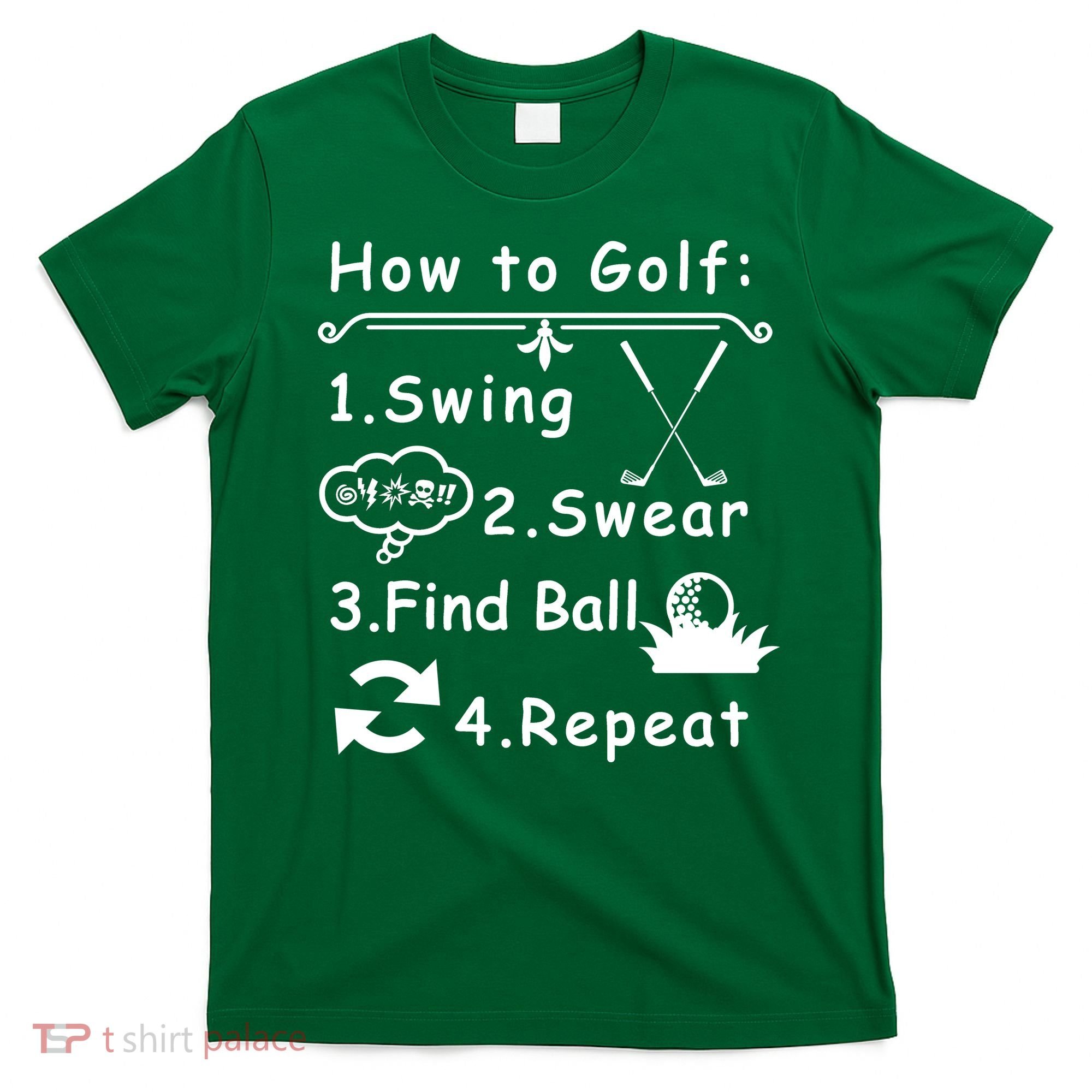 How To Golf Funny T-Shirt
