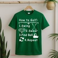 How To Golf Funny T-Shirt thumb 2