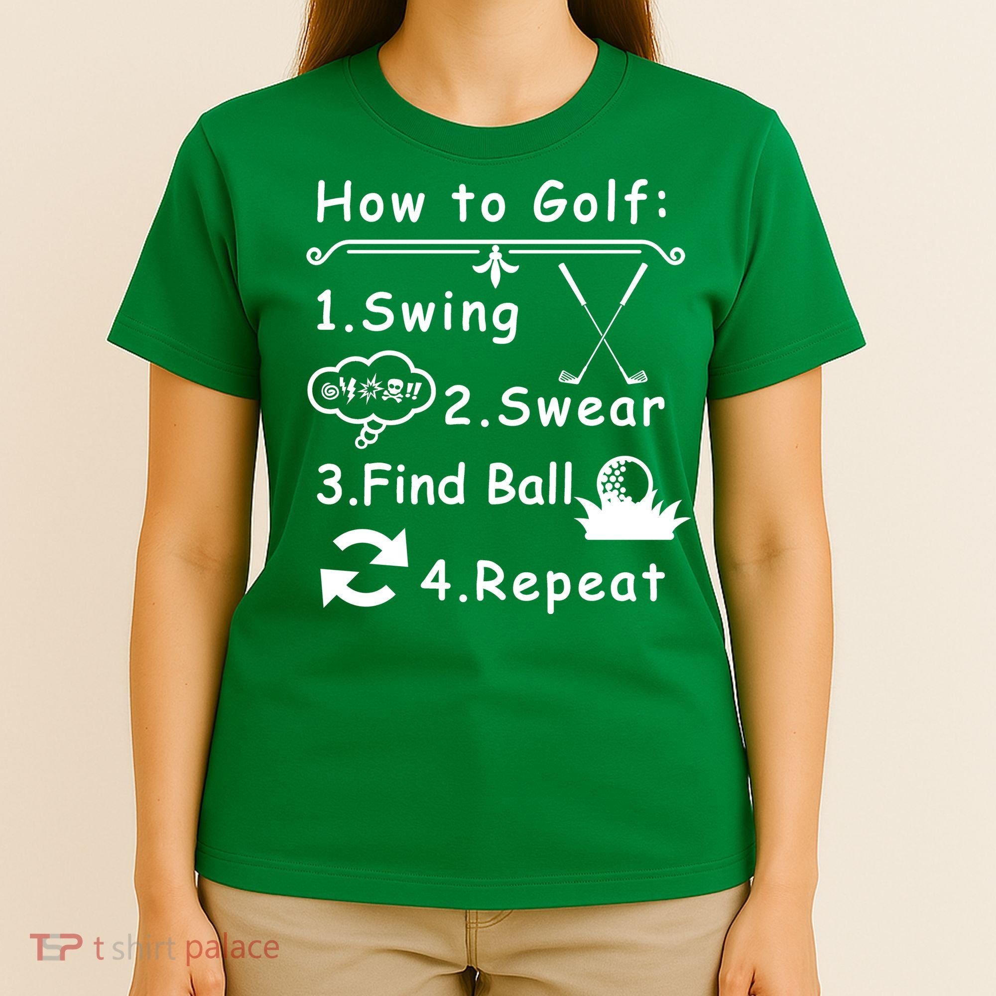 How To Golf Funny T-Shirt