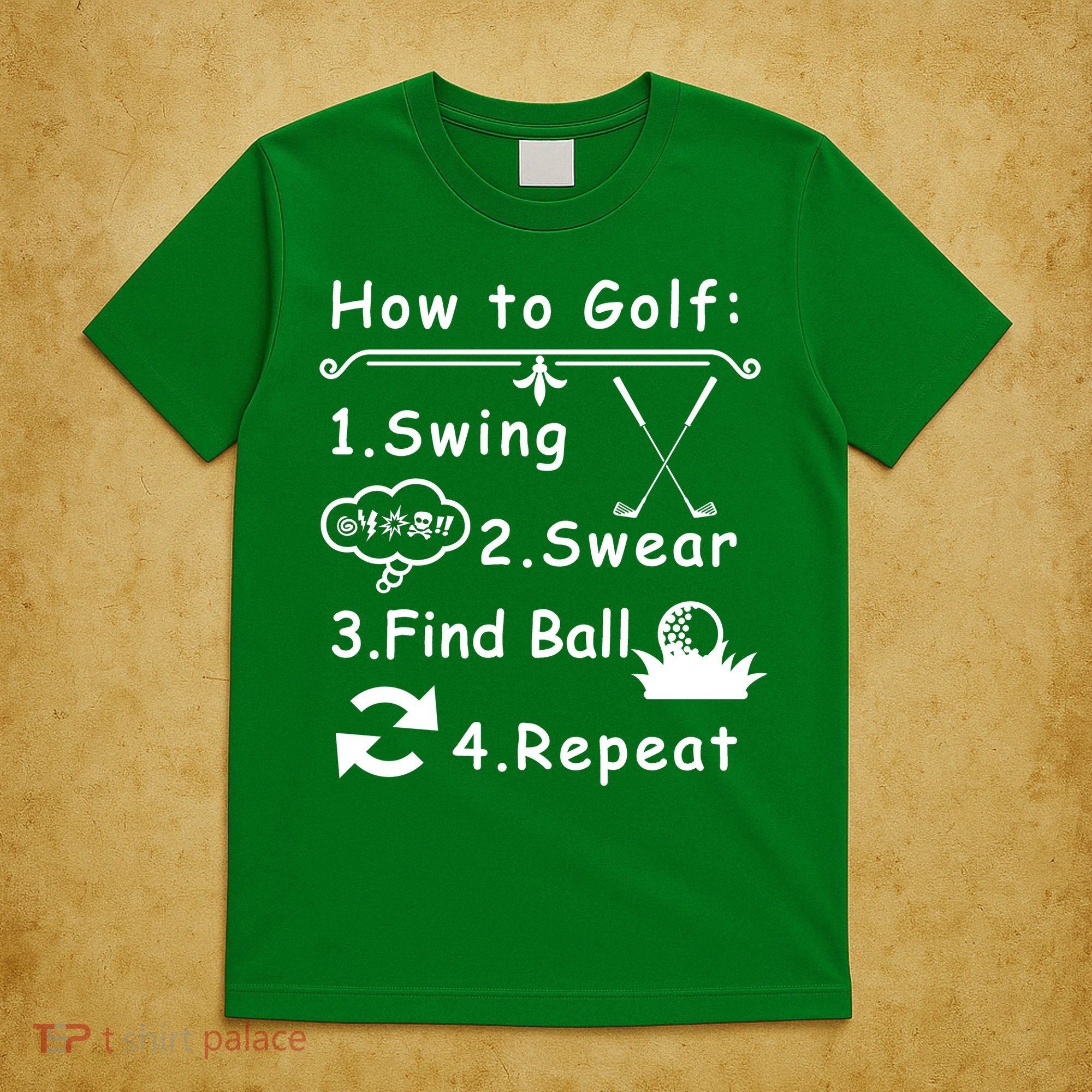 How To Golf Funny T-Shirt